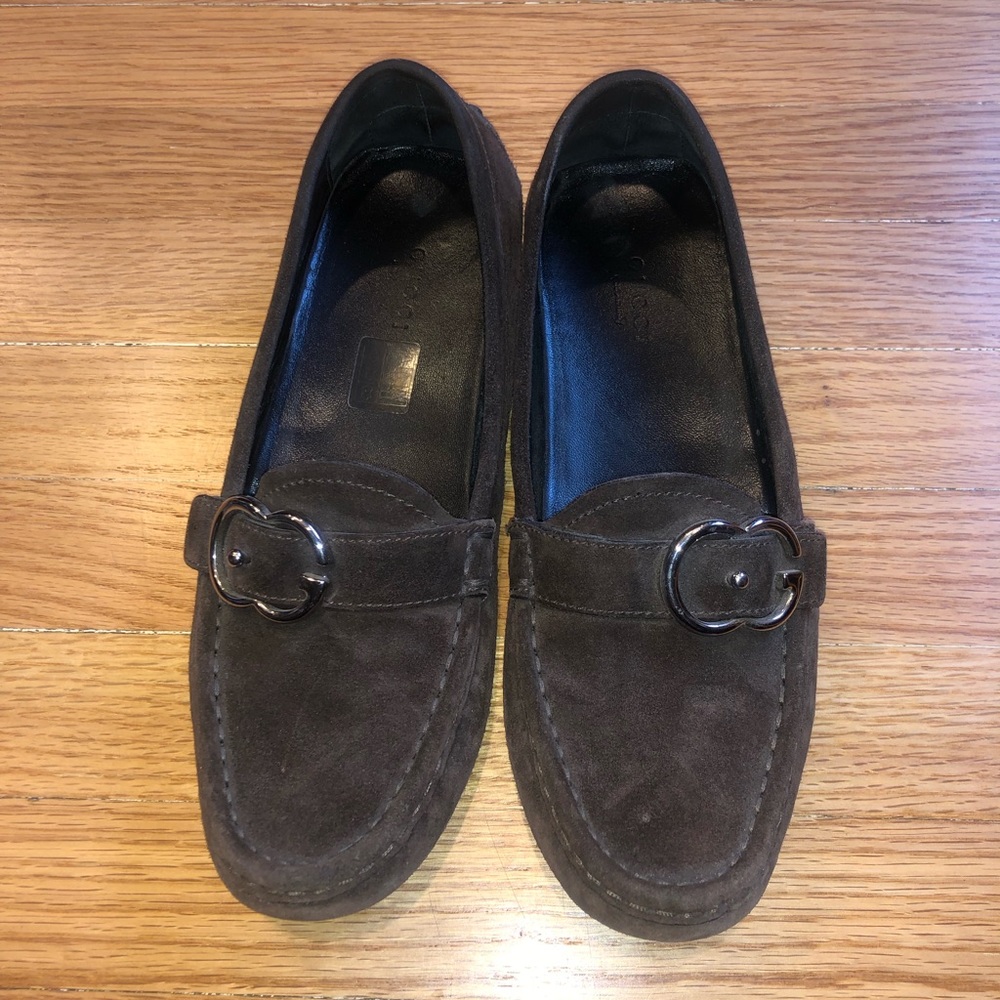 AUTHENTIC GUCCI BROWN LOAFERS